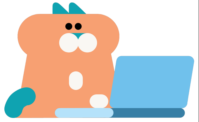Cute Dog Typing