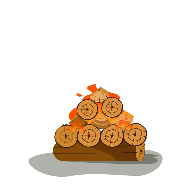 Woodfire Lottie JSON animation9