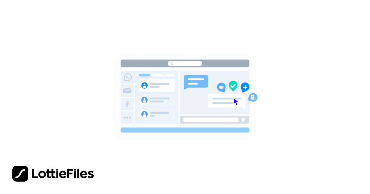 Free message Animation by Jarrell Hibler | LottieFiles