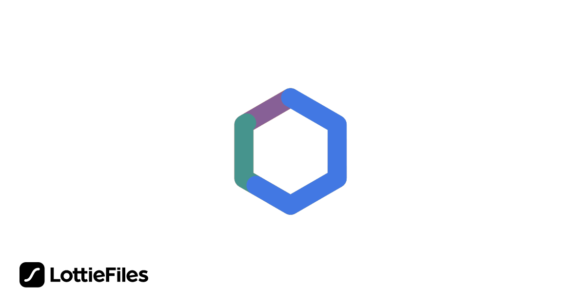 Free Standard Hex Loader Animation by Will Dos Santos | LottieFiles