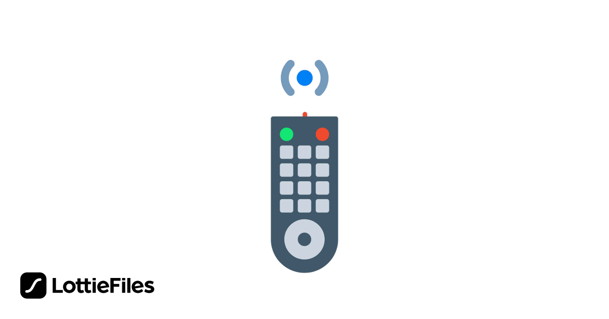 Free TV Remote Connection Animation by Muhammad Faisal | LottieFiles