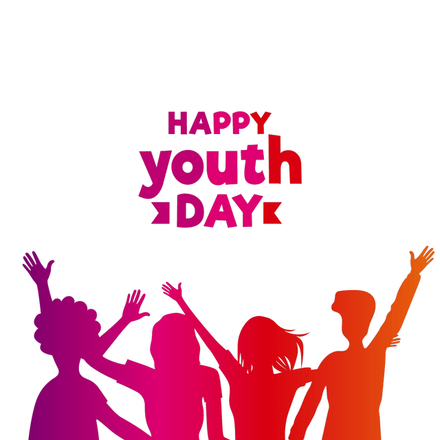 Youth day Lottie JSON animation