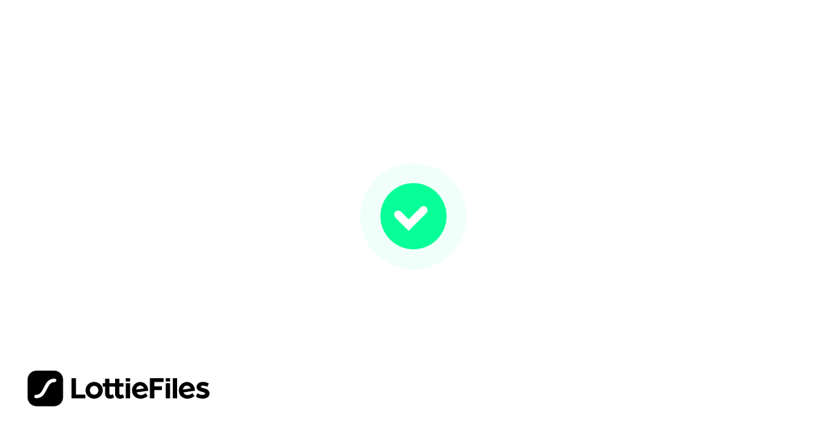 Free Tick Animation by Mohit Amatya | LottieFiles