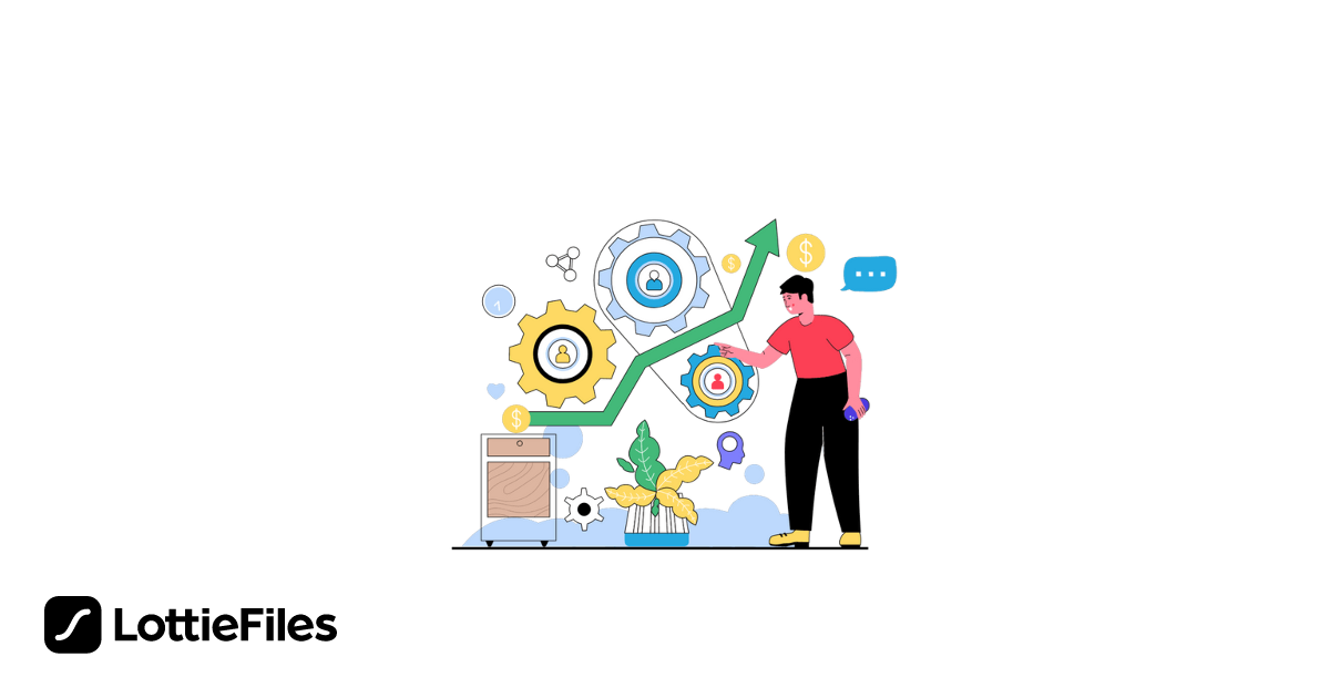 Free Operation and managing sales Animation by Faisal | LottieFiles