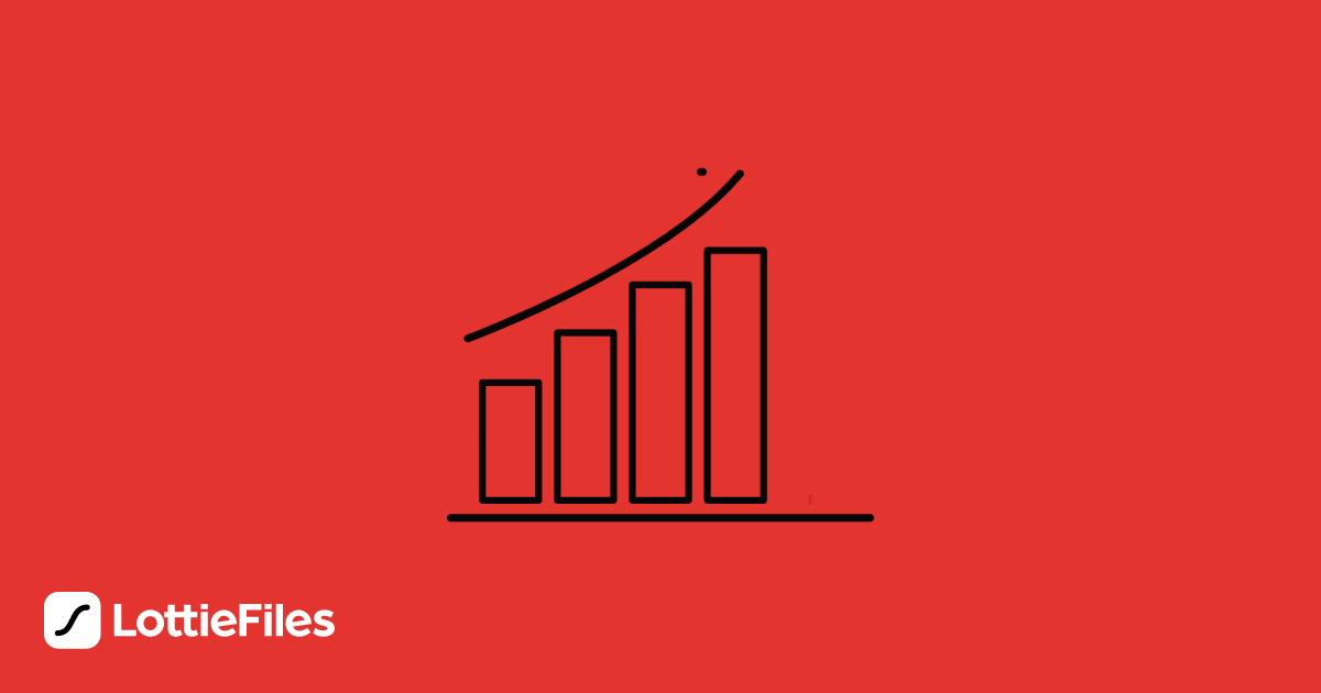 Free Graph rising Animation by Ogunwole Akinyemi | LottieFiles