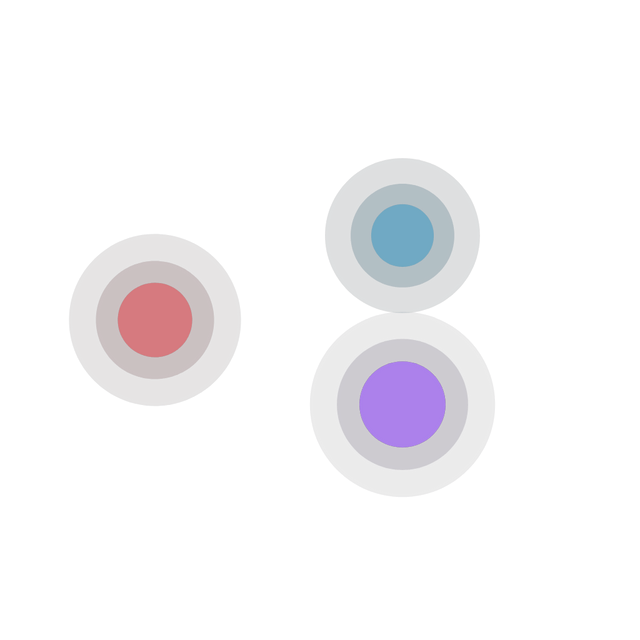 Orbiting circles