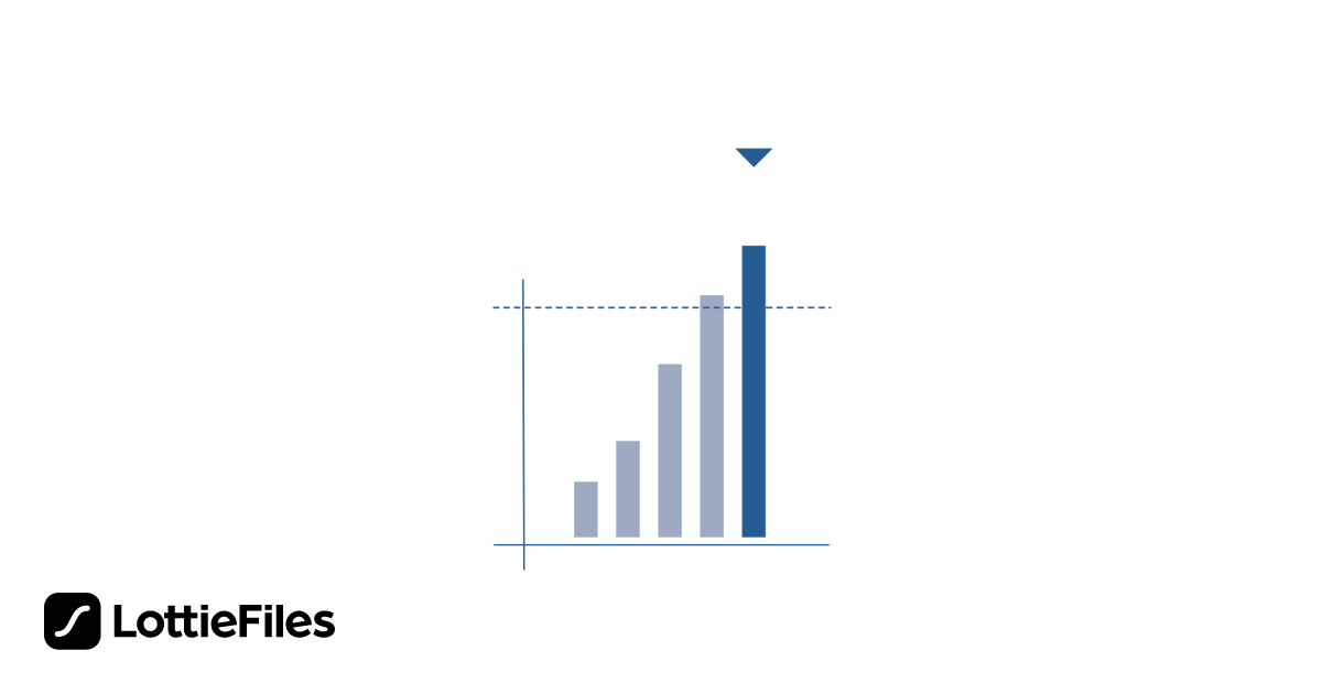 free bar graph - increasing data animation by laura |... Free Chart Animation by Le | LottieFiles