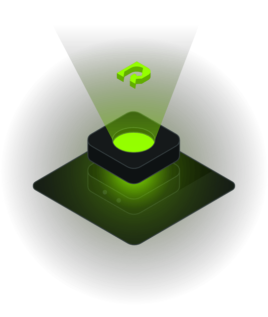 Isometric landingpage Lottie JSON animation
