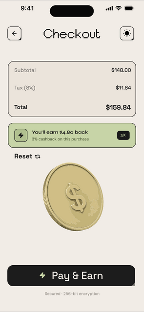 Cashback Checkout