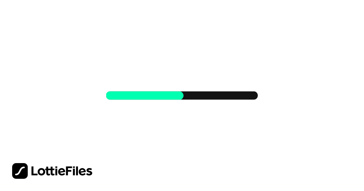Free loading bar Animation by FirasChehoud | LottieFiles