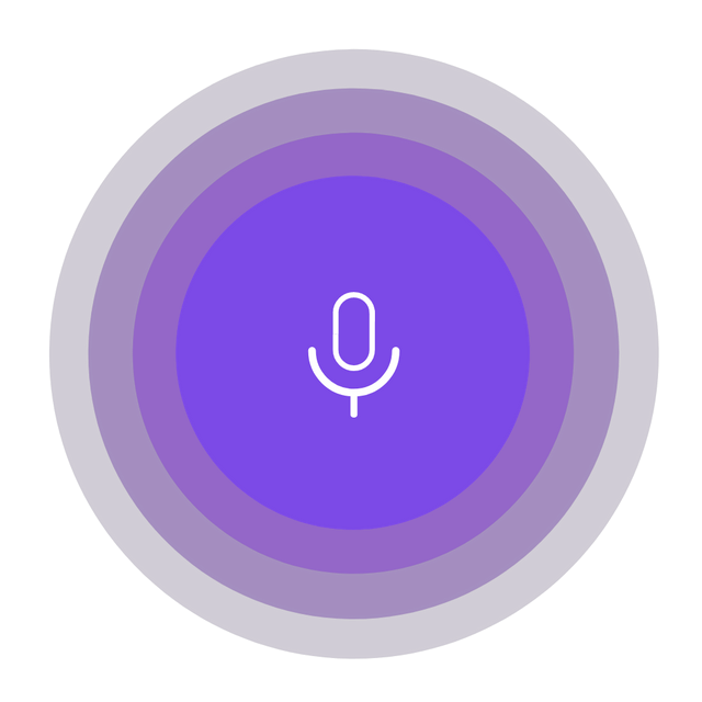 Voice capture person speaking