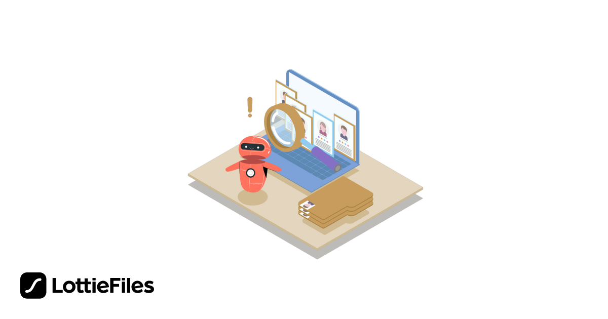 Free Ai Job Scan Animation by Jiezi GuyzStudio | LottieFiles