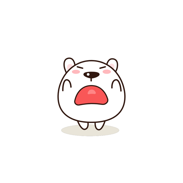 Kawaii animals crying