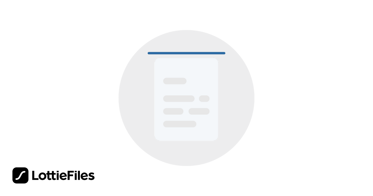 Free Scanning and Extracting Data Animation by Kshitij | LottieFiles
