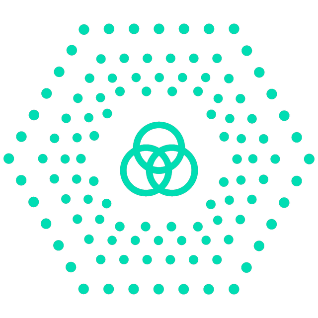 Color mixing icon Lottie JSON animation
