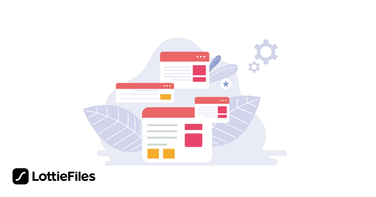 Free Webpage Animation Animation By Priyanshu Lottiefiles