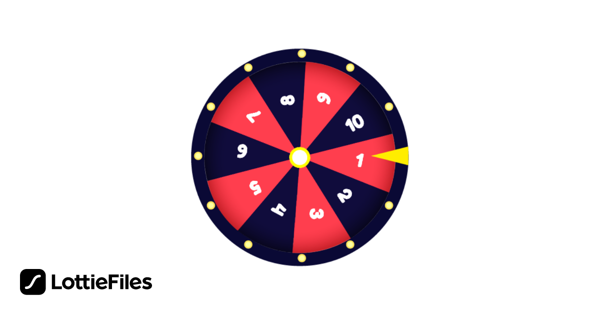 Free Casino wheel Animation. Animation by SM Rony | LottieFiles