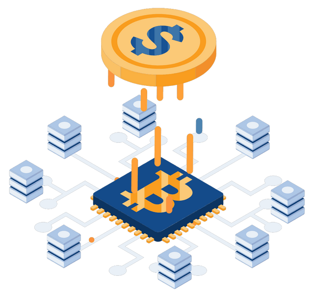 Transition from dollar coins to bitcoin