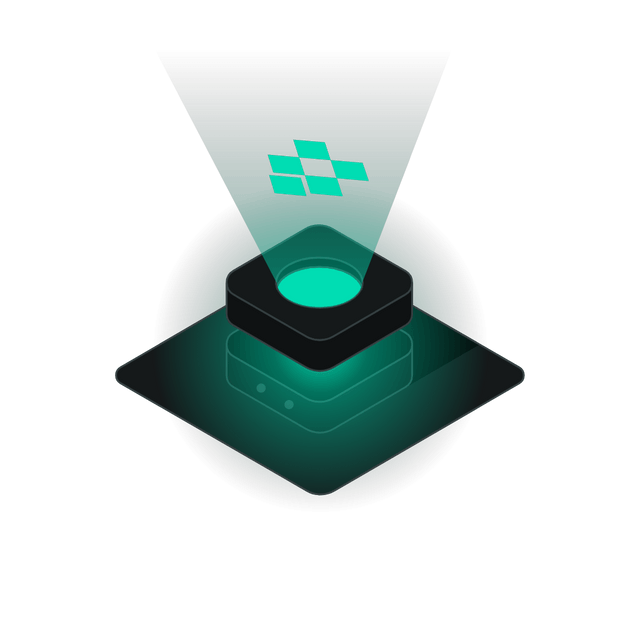 Dropbox isometric Lottie JSON animation