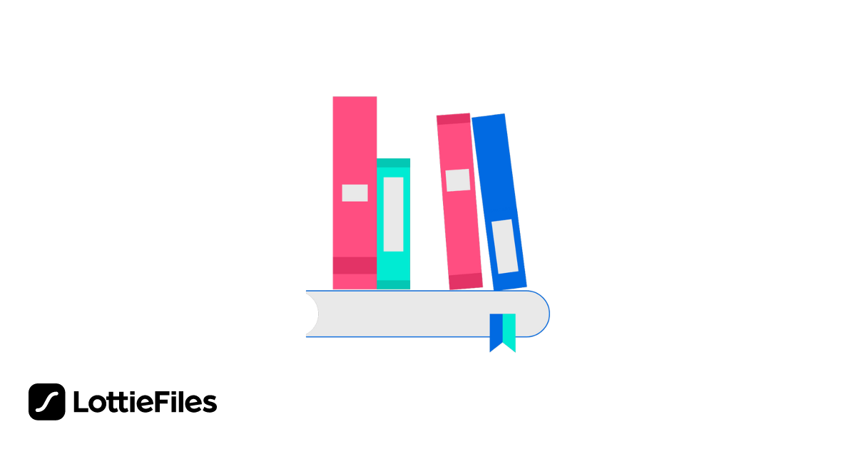 Book Animation Loading Free Books Animation by Jess | LottieFiles