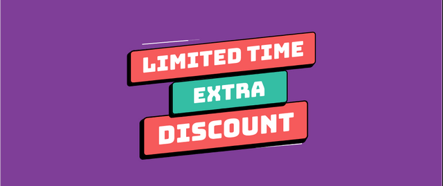 Limited Time Discount