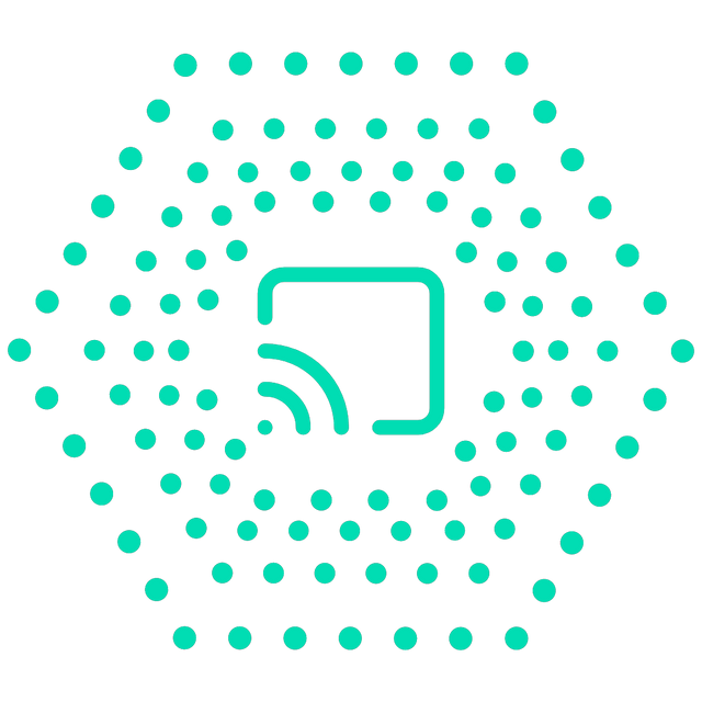 Chromecast icon Lottie JSON animation