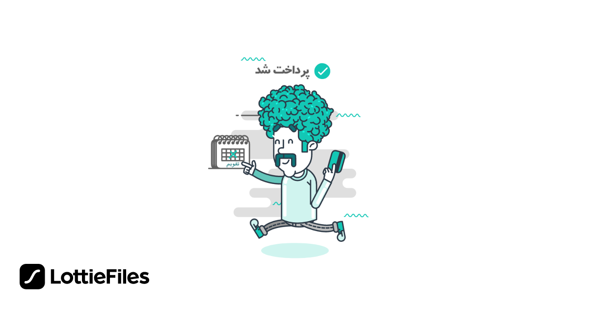 Free man and pay with credit card Animation by Time Line | LottieFiles