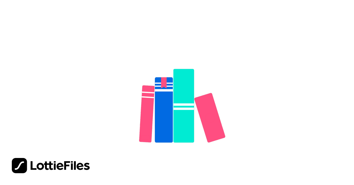 Book Animation Loading Free Books Animation by Jess | LottieFiles