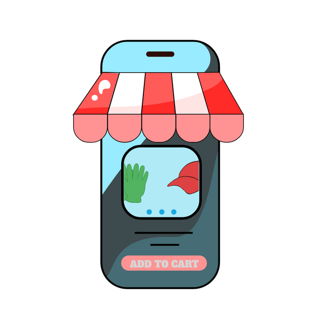 Online Store Phone Product Slider Interaction