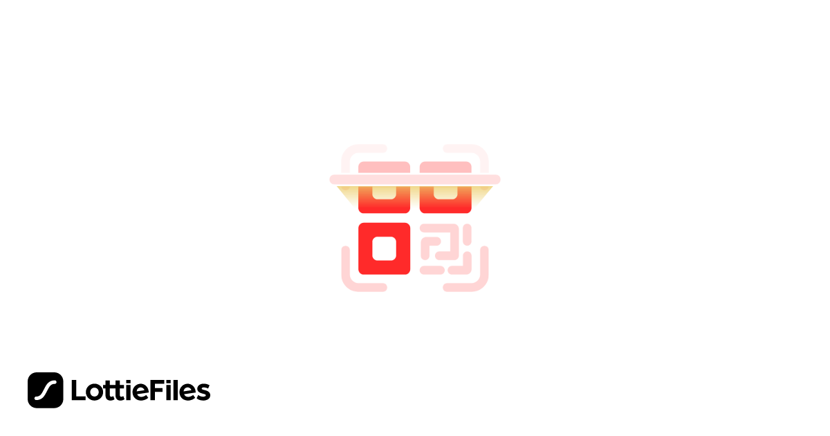 Free Scan Red QR Code Animation by Saeed Khodabande | LottieFiles