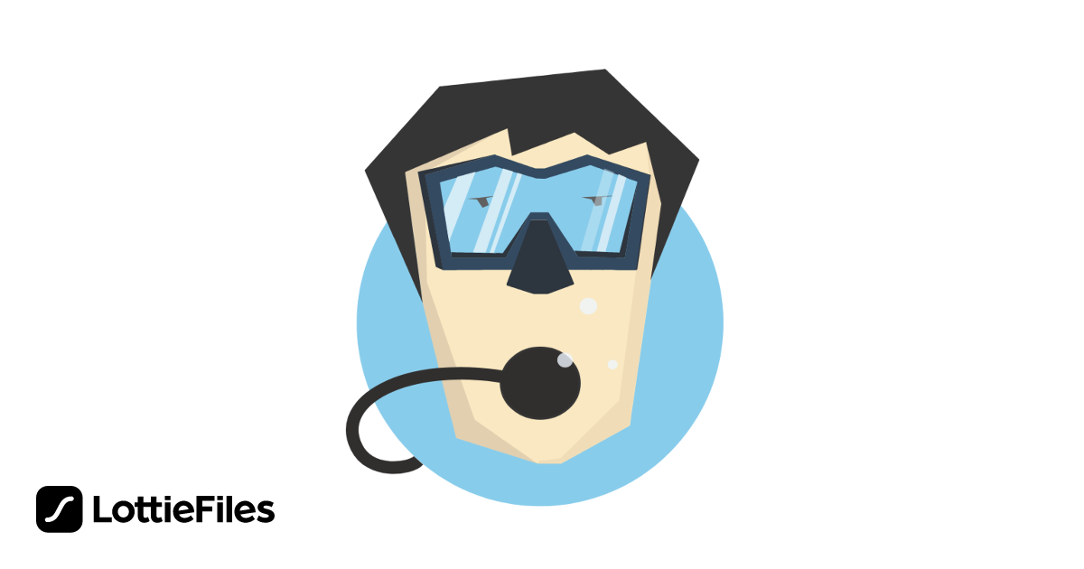 Free Diver avatar Animation by Denis Di | LottieFiles
