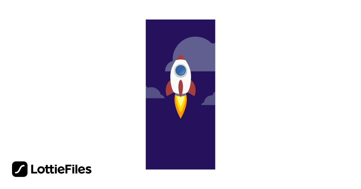 Free Rocket Launch Animation by Ziv | LottieFiles