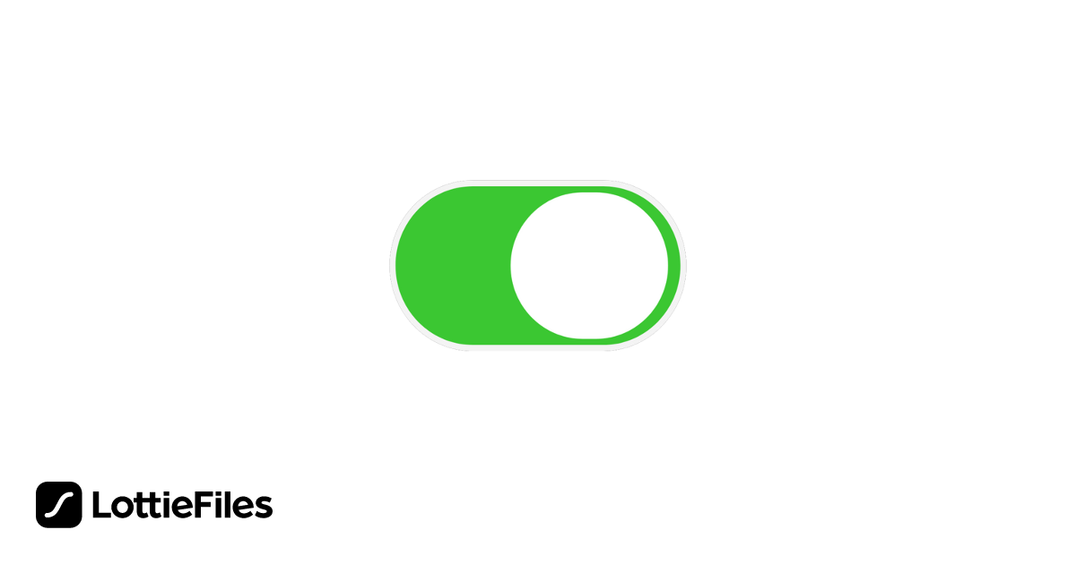 Free tap switch button Animation by BigQ | LottieFiles