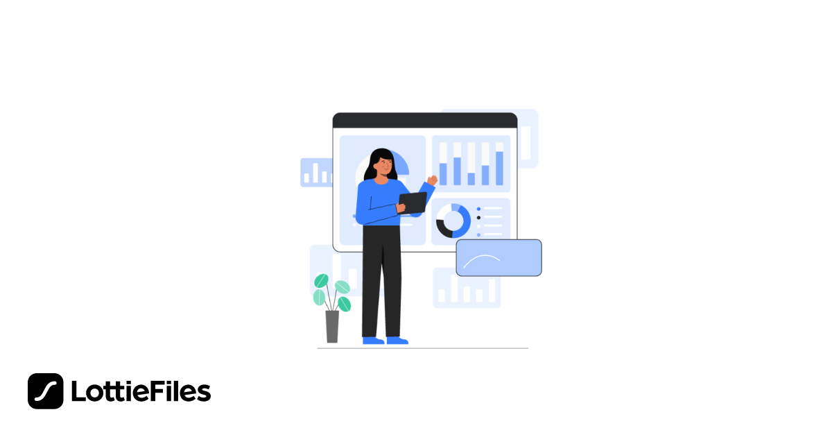 slowly increase graph animation - free download... Free Business Growth Animation by Sanket Birajdar | LottieFiles
