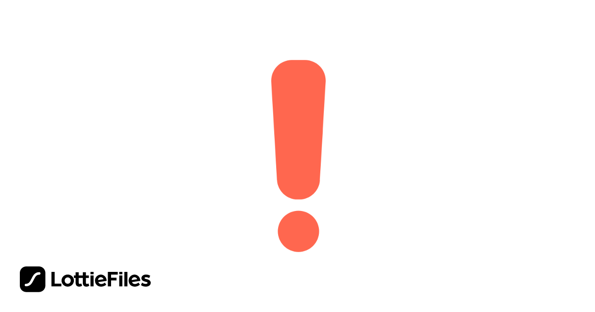 Free Alert error animation Animation by MD Abdur | LottieFiles