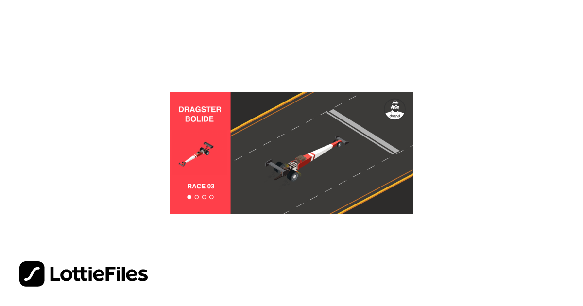 Free Racing car Animation by Denis DV | LottieFiles