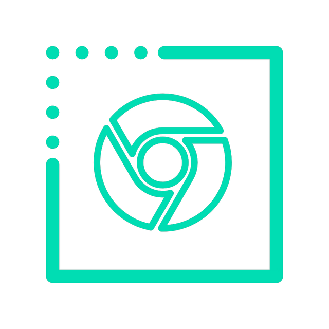 Chrome icon Lottie JSON animation