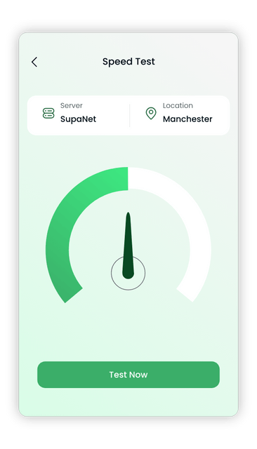 Internet speed test