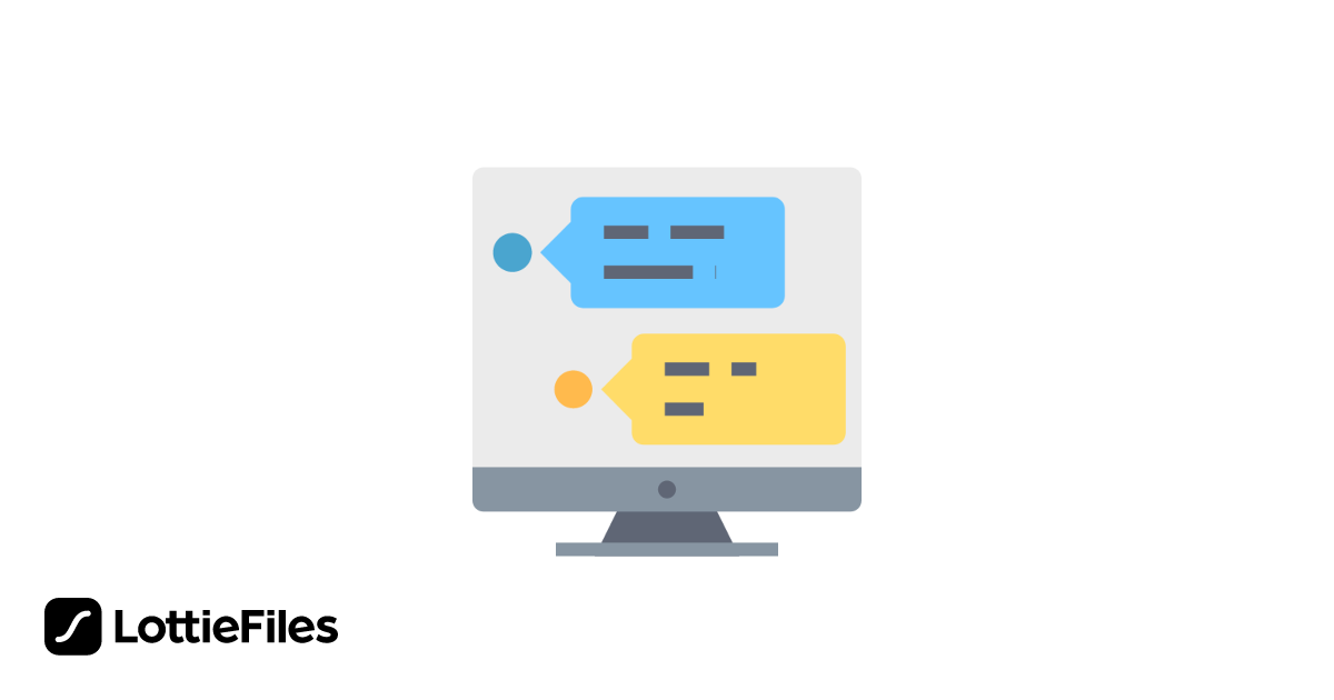 Chat Course Animation Free Forum Conference Chat Animation by Afandi | LottieFiles