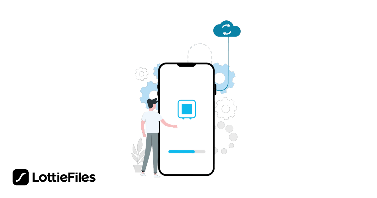 Free update device Animation by Azucena | LottieFiles