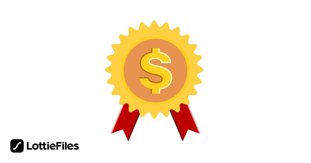 Free reward label money Animation by Streampixel | LottieFiles