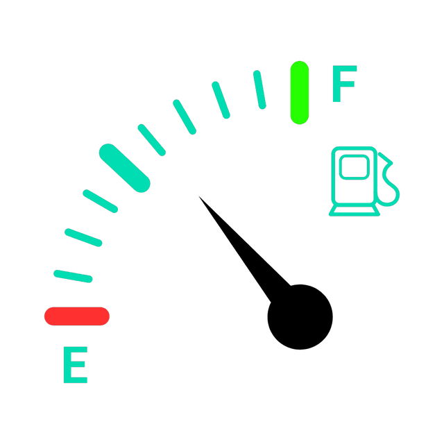 Fuel meter Lottie JSON animation