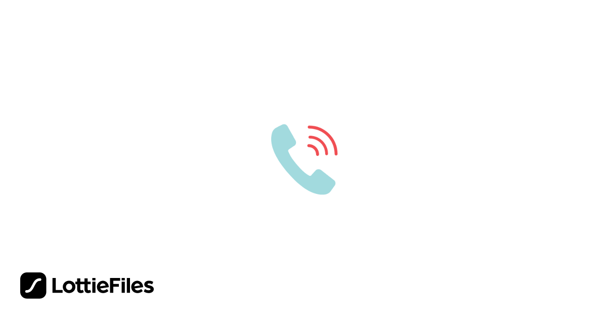 Call Ringing Free Phone ringing Animation by Psd Top | LottieFiles