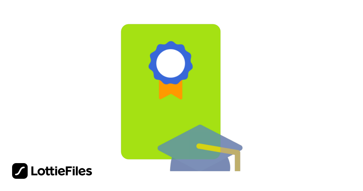 Free certificaciones Animation by Gabriela | LottieFiles