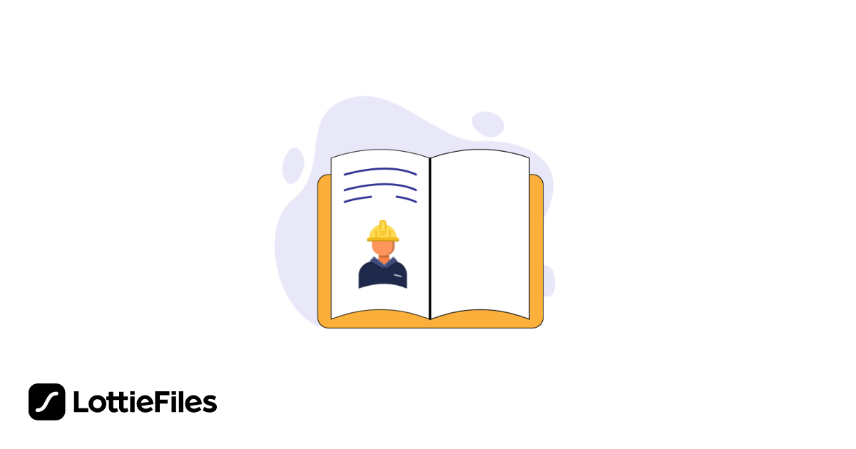 Free book Animation by ‪Dawood alrashdi‬‏ | LottieFiles