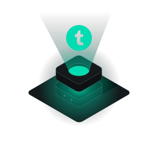 Tumblr 3D icon rotation Lottie JSON animation