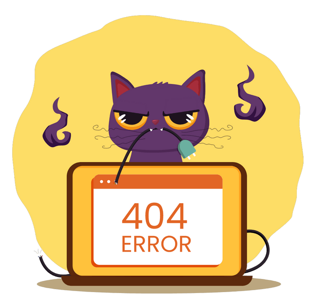 Error 404 on Laptop