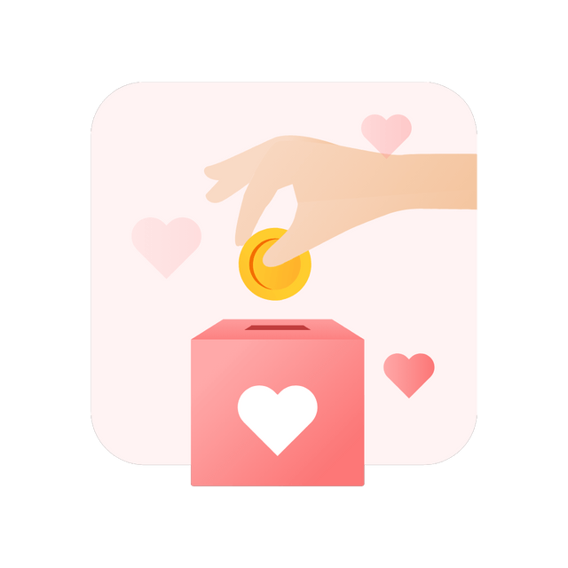 Savings coin Lottie JSON animation
