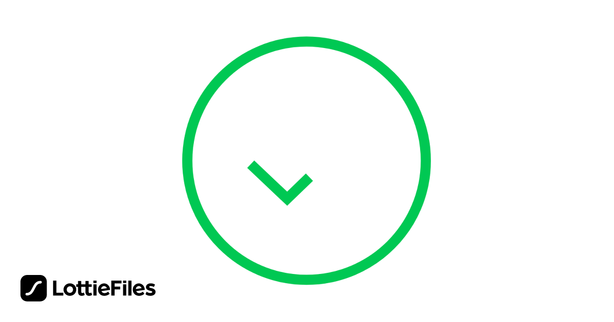 Free Simple Tick Animation by Max Beard | LottieFiles