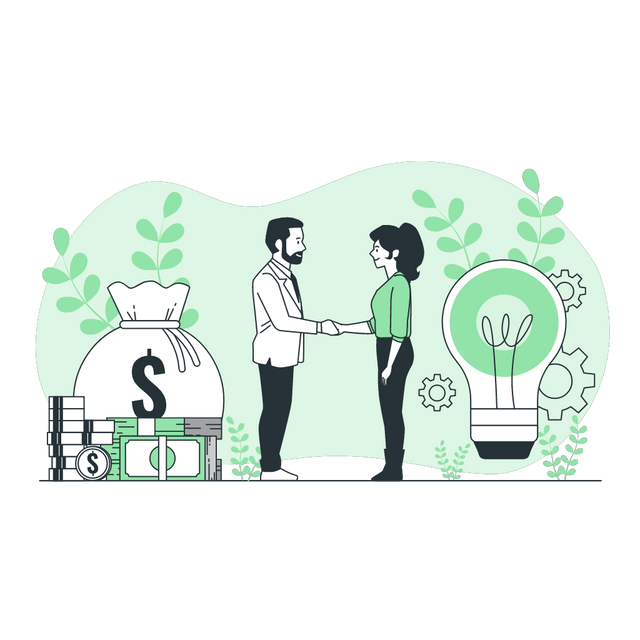 Handshake Lottie JSON animation